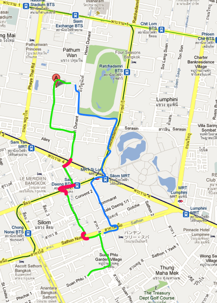 Route TO CHula