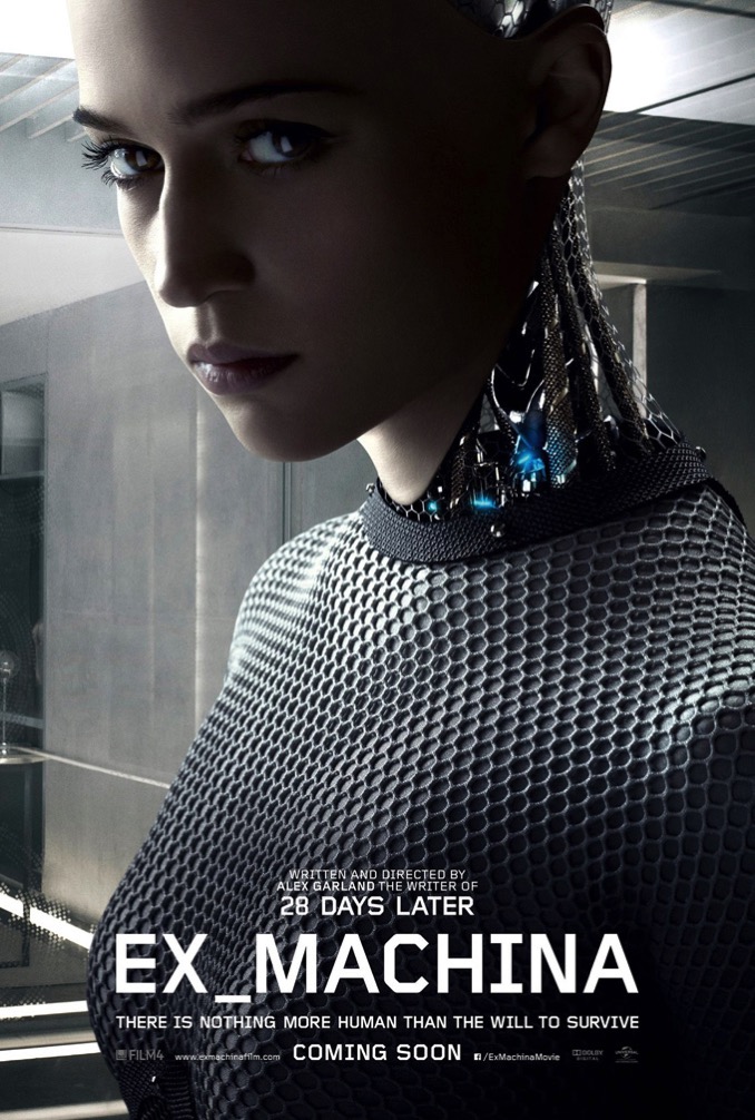 Ex Machina Alex Garland Alicia Vikander Poster 002
